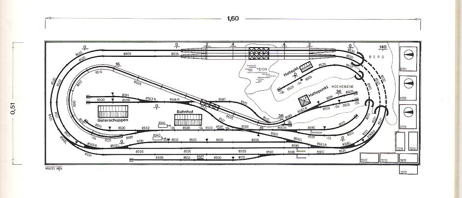 HO 4X8 Shortline Track Plan LayoutVision Custom Design and